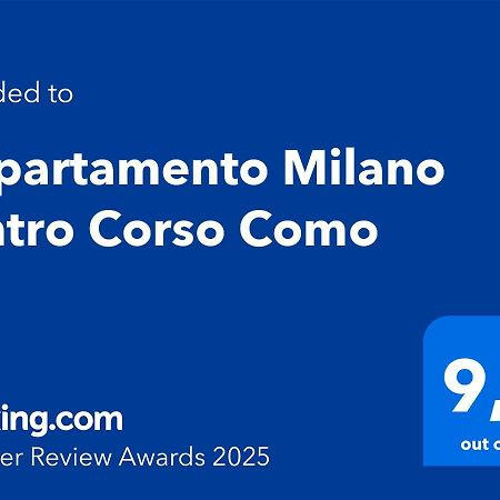 Appartamento Milano Centro Corso Como Luaran gambar